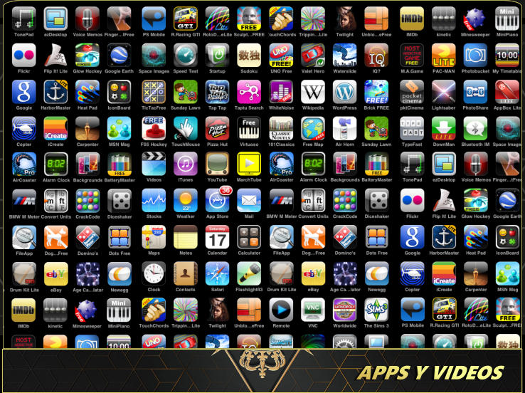 APPS Y VIDEOS